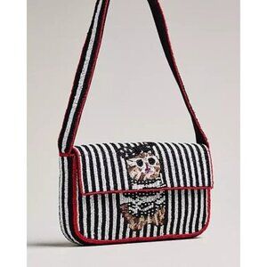 The Fiona Beaded Bag: Animal Edition Sassy Cat